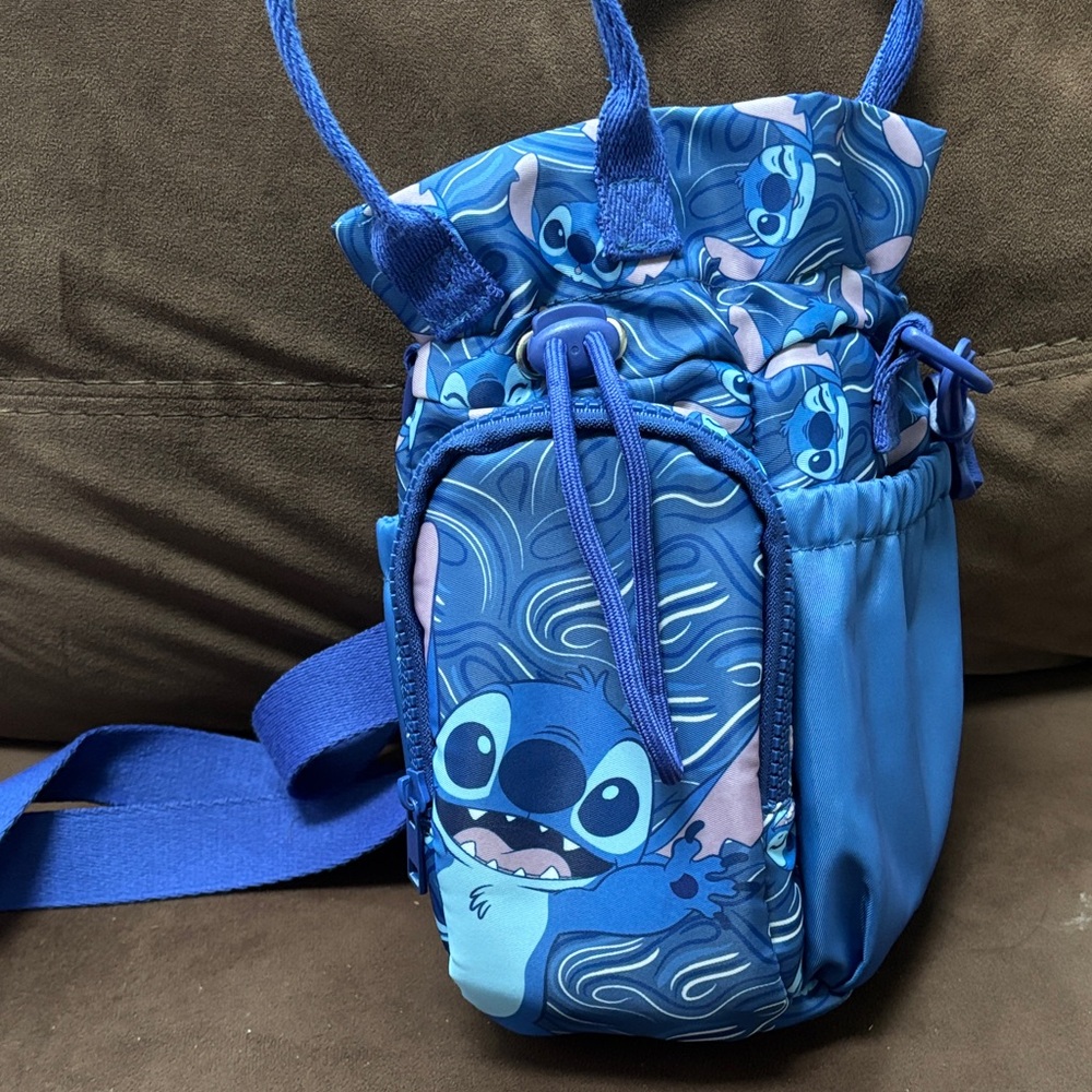 Disney Stitch Water Bottle Carrier Crossbody from BoxLunch